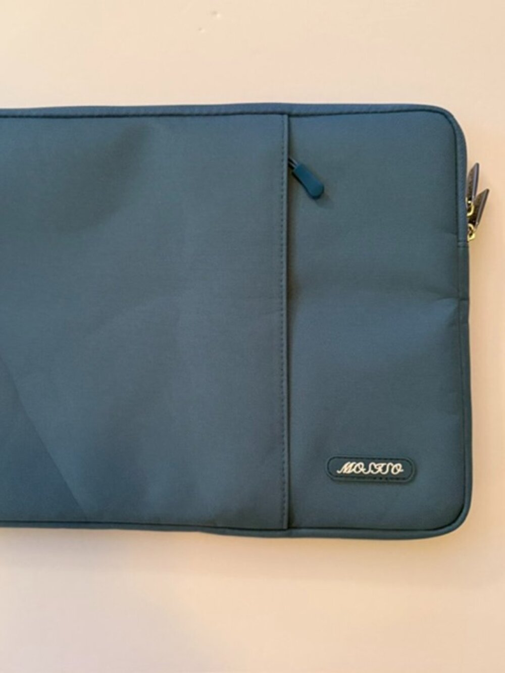 Mosiso Laptop Sleve with Front Pocket, Deep Teal, 13-13.3 inch